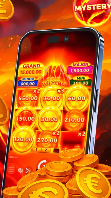 Coin Volcano®Europe Screenshot